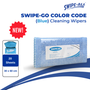 Blue Coded Cleaning Wipes