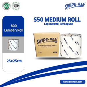 Swipe-All S50 Industrial Wipes Roll