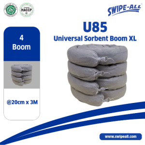 SWIPE-ALL U85 UNIVERSAL SORBENT BOOM XL