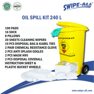 Swipe All P240 Oil Spill Kit 240 Liter