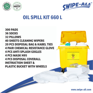 Swipe All P660 Oil Spill Kit 660 Liter
