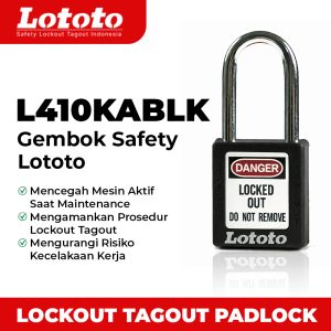 L410KABLK padlock Lototo