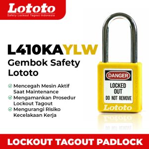 L410KAYLW Padlock Lototo