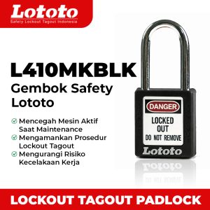 L410MKBLK Padlock Lototo Master Key