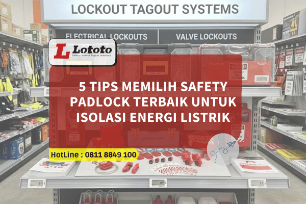 5 Tips Memilih Safety Padlock Terbaik untuk Isolasi Energi Listrik
