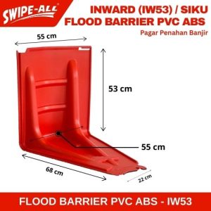 Inward 53 Siku Dalam Flood Barrier PVC ABS Swipe-All (IW53)