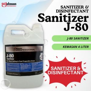 J-80 SC Johnson Cairan Disinfektan Food Grade