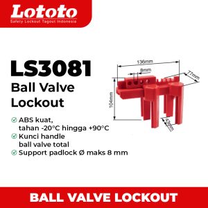 LS3081 Ball Valve Lockout