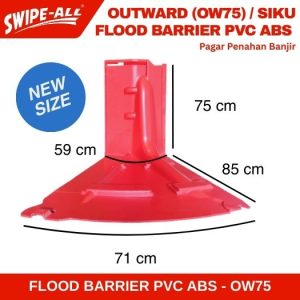 Outward 75 Siku Luar Flood Barrier PVC ABS Swipe-All (OW75)