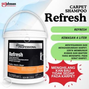 Refresh SC Johnson Bubuk Pengharum Karpet Disinfektan