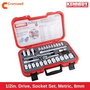METRIC 30PC KEN-GRIP SOCKET SET1/2"