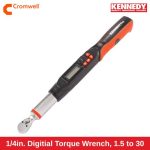 1_4in. Digitial Torque Wrench, 1.5 to 30Nm KEN5571308W