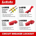 Circuit Breaker Lockout l49b l491b L493B L493br