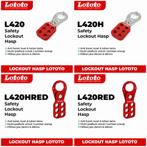 L420, L420H, L420RED, L420HRED Safety HASP Lototo