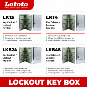 Lockout Station Alumunium Lototo