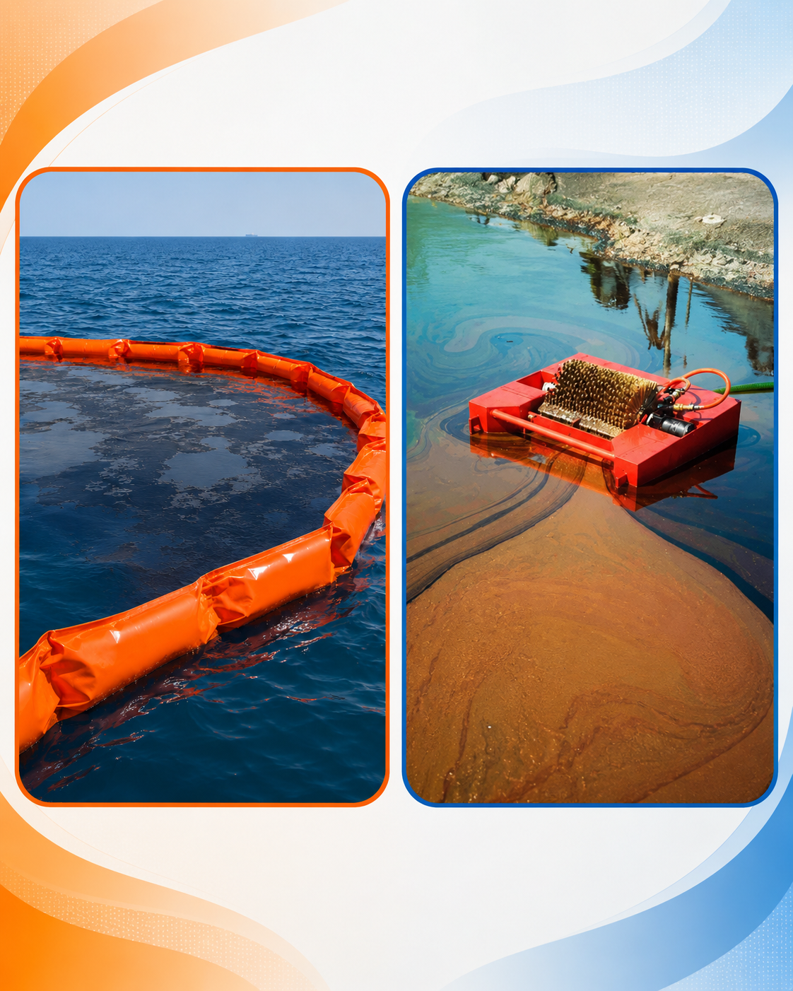 Perbedaan Oil Skimmer dan Oil Boom_Oil Boom