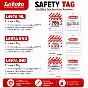 L497A IND ENG ML Safety Tag Loto
