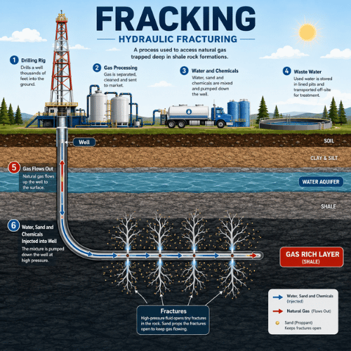 Apa Itu Metode Fracking (Hydraulic Fracturing)