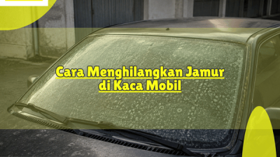cara menghilangkan jamur kaca mobil