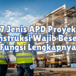 7 Jenis APD Proyek Konstruksi Wajib Beserta Fungsi Lengkapnya