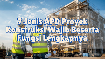 7 Jenis APD Proyek Konstruksi Wajib Beserta Fungsi Lengkapnya