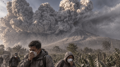 Berapa lama abu vulkanik melayang di udara_Abu Vulkanik
