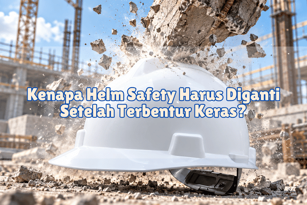 Kenapa Helm Safety Harus Diganti Setelah Terbentur Keras Simak Alasannya!