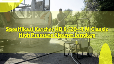 Spesifikasi Karcher HD 9 20-4 M Classic High Pressure Cleaner_HD 9 20 4 M Classic