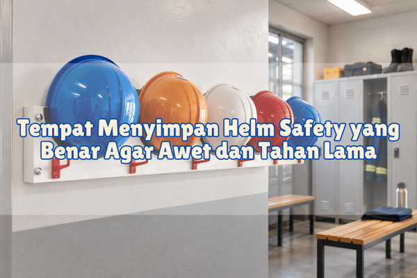 Tempat Menyimpan Helm Safety yang Benar Agar Awet dan Tahan Lama