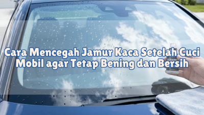 Cara Mencegah Jamur Kaca Setelah Cuci Mobil
