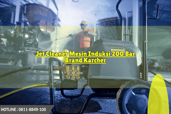 Jet Cleaner Mesin Induksi 200 Bar Brand Karcher