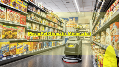 Mesin Pel Otomatis Minimarket Solusi Lantai Bersih & Aman